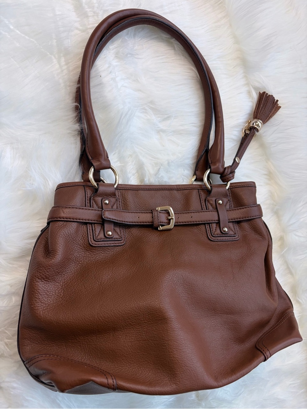 Etienne Aigner Leather Shoulder Bag